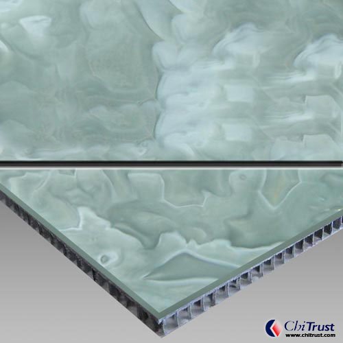 Blue Onyx-Aluminum Honeycomb Laminated Panel